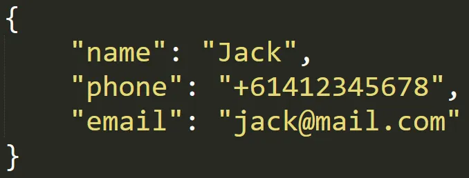 json