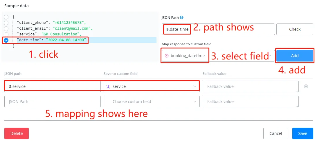 inbound webhook