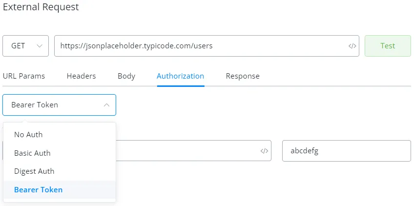 external request