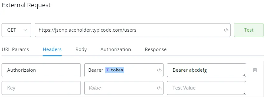 external request