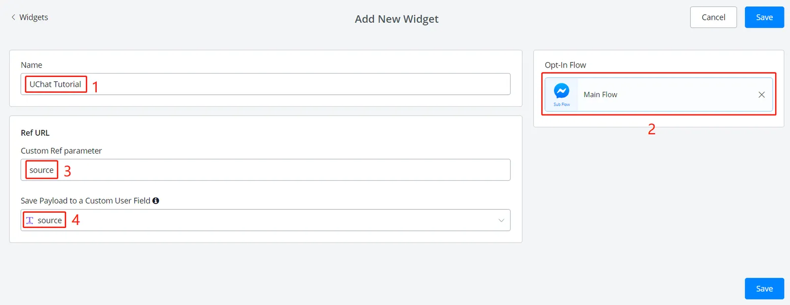 widget