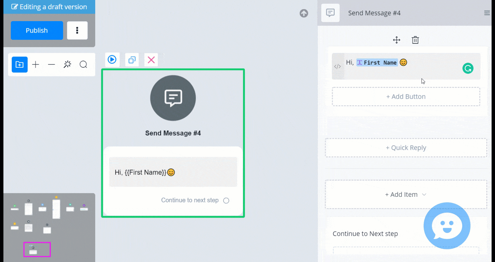 send message
