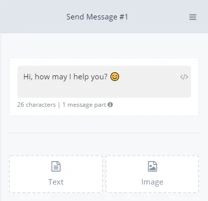 send message